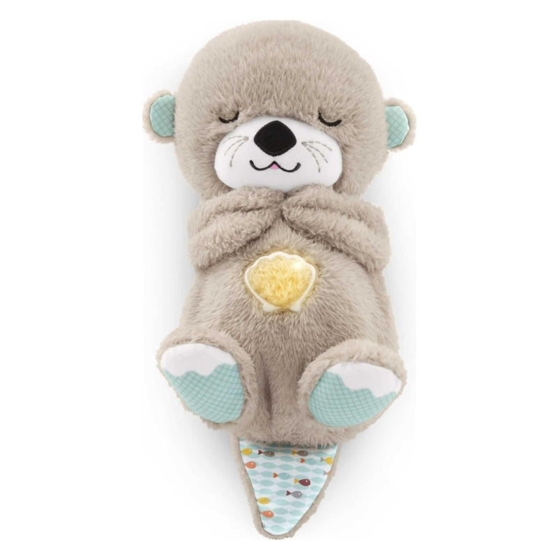 Plush Baby Soothing Toy with Music, Lights & Breathing Motion