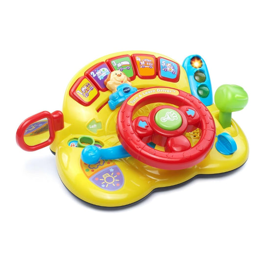 Baby Steering Wheel Toy with Lights, Sounds & Music (6–36 Months)